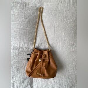 NWT Brown Bucket Bag